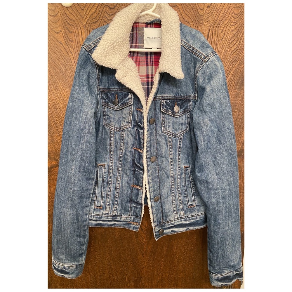 Women’s Sherpa Jean Jacket